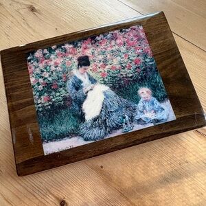 Musical Memories Music Box Monet’s Camille Monet and a Child